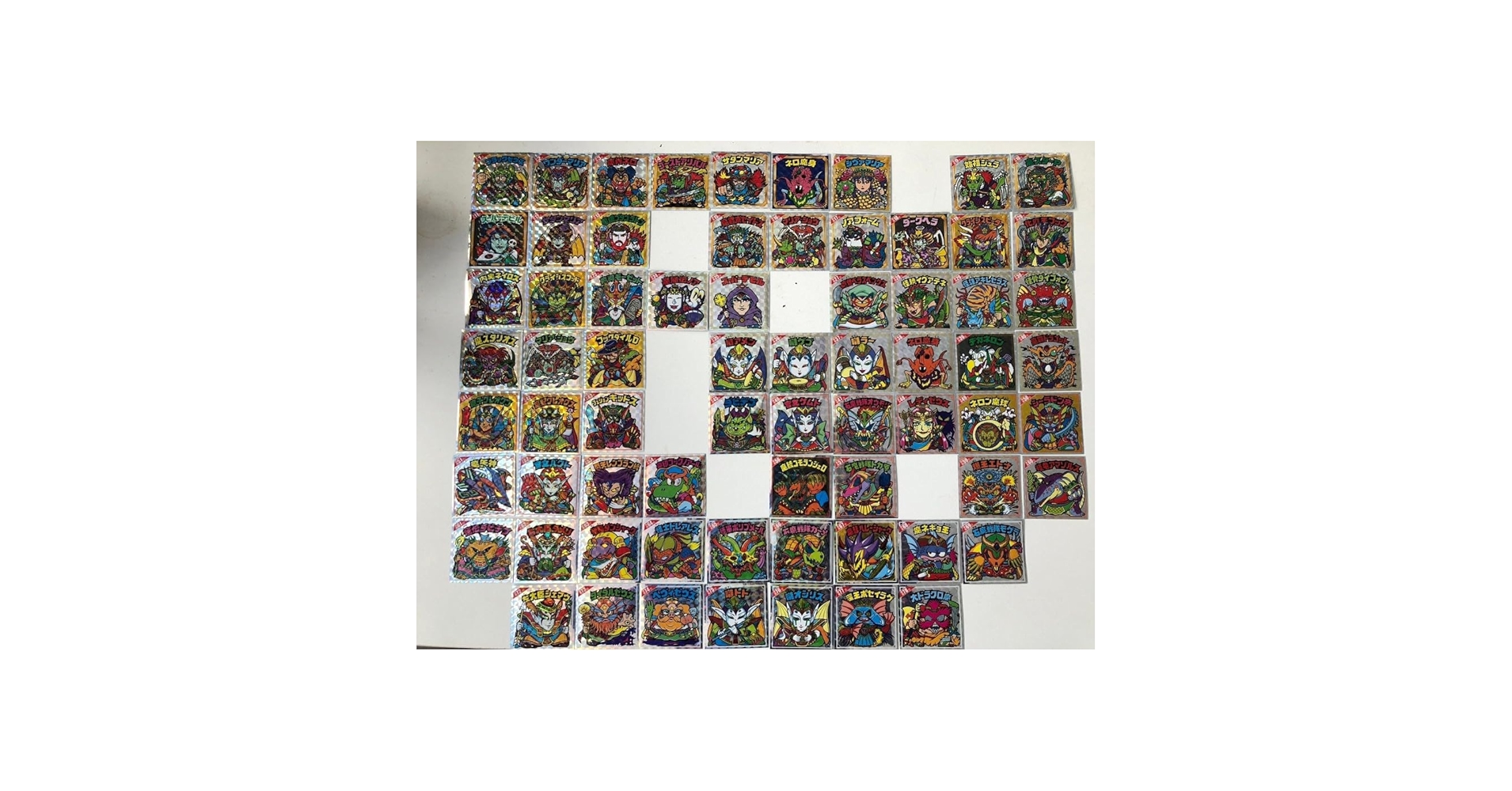 悪魔だらけのビックリマン セミコンプセット！！ 悪魔だらけのビックリマンチョコ シール一覧 フルコンプ